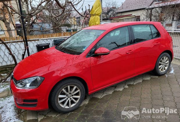 VW Golf 7, TSI BlueMotion, 2016, Euro 6,  127159 km