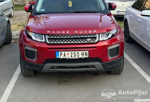 Landrover rangerover evoque 2017